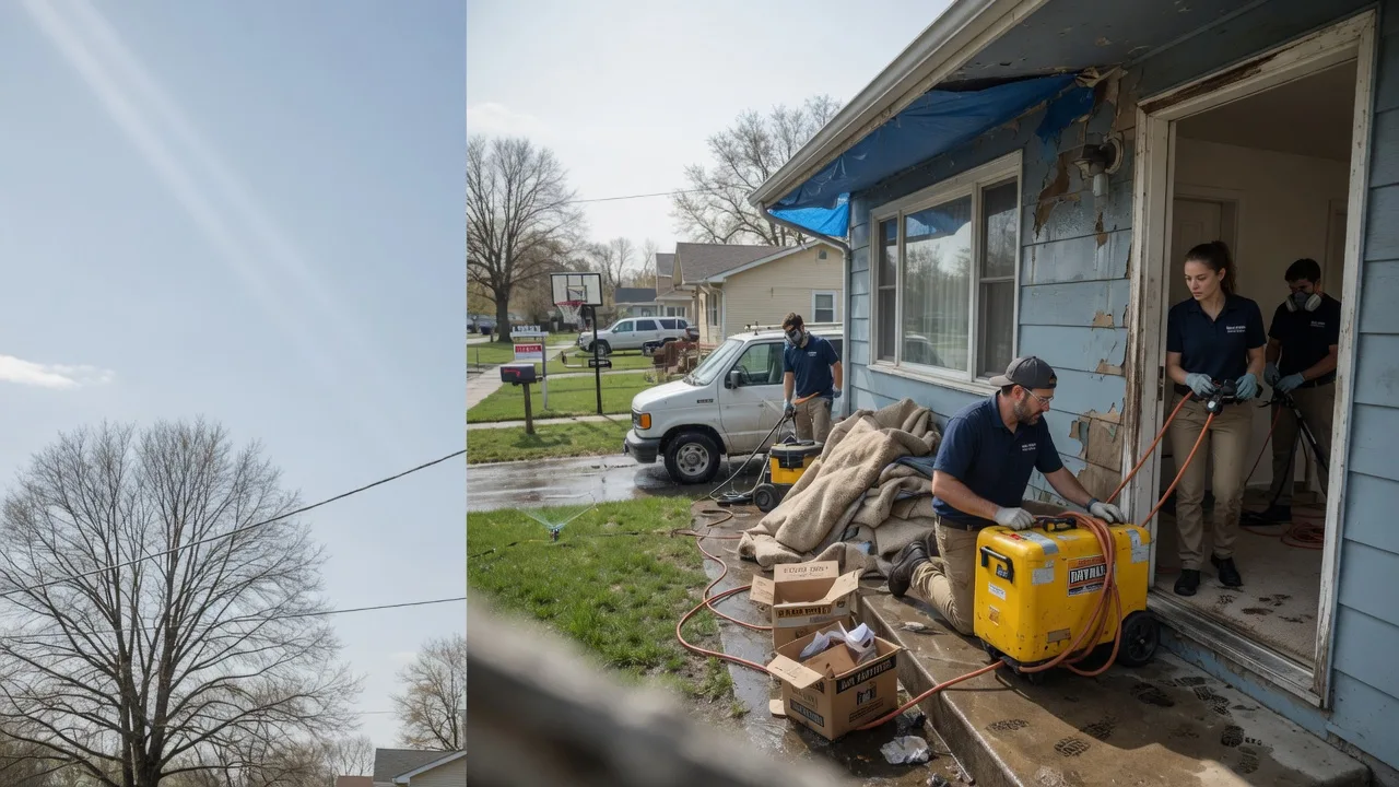 Basement Flood Cleanup in Haslet, TX near me